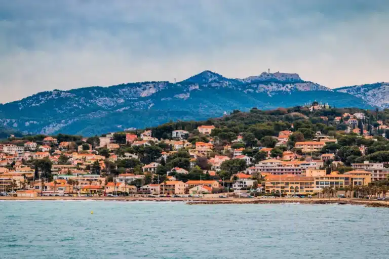 Aide à domicile à Six-Fours-les-Plages - vue de la commune