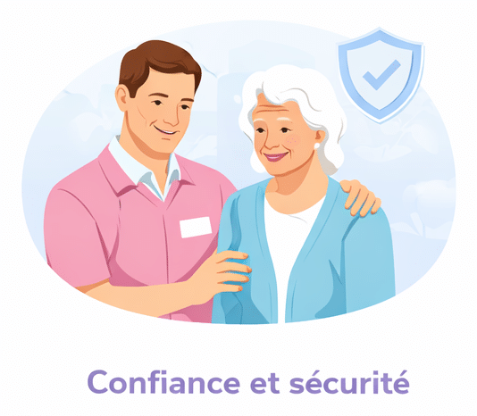 Intervenant d’aide à domicile garantissant un service de confiance et de sécurité à Toulon