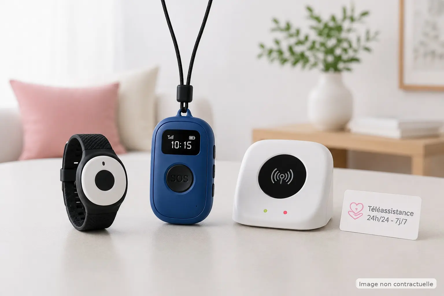 Téléassistance à domicile avec détecteur de chute pour seniors à Toulon et dans le Var